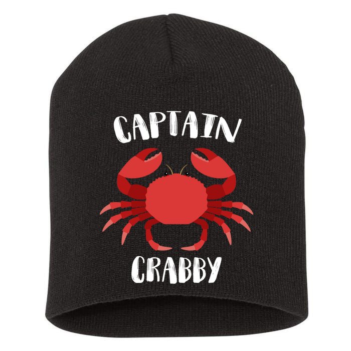 Captain Crabby Short Acrylic Beanie