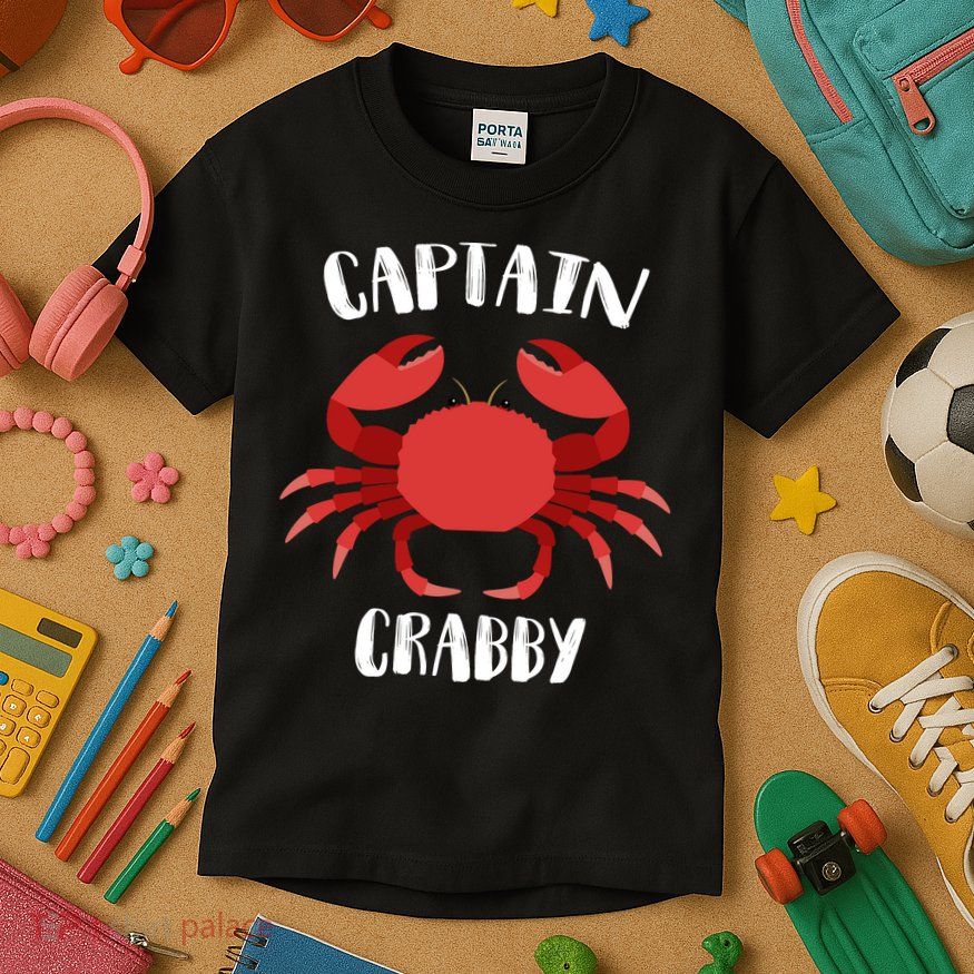Captain Crabby Kids T-Shirt