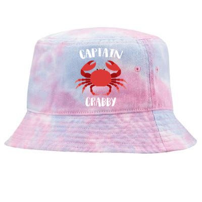 Captain Crabby Tie-Dyed Bucket Hat