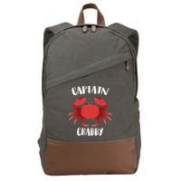 Captain Crabby Cotton Canvas Backpack
