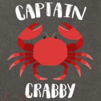 Captain Crabby Cotton Canvas Backpack
