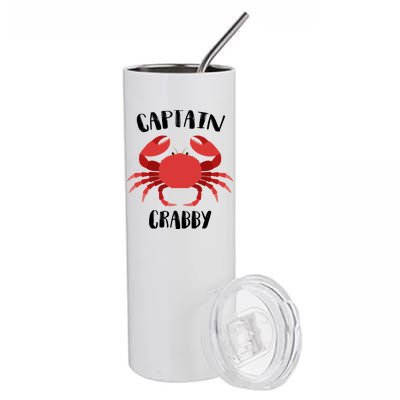 Captain Crabby Stainless Steel Tumbler