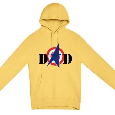 Captain Dad Premium Pullover Hoodie