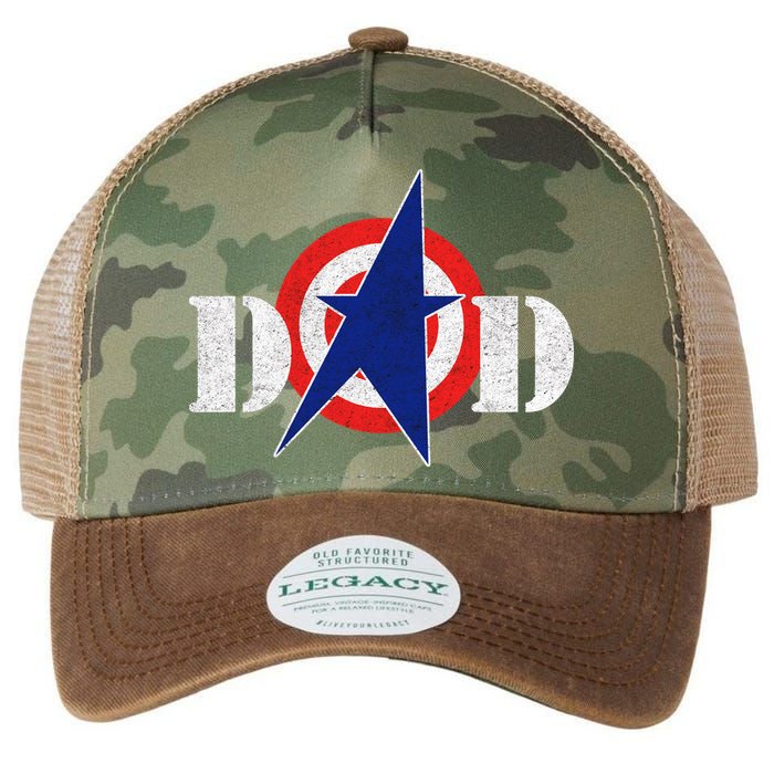 Captain Dad Legacy Tie Dye Trucker Hat