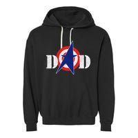 Captain Dad Garment-Dyed Fleece Hoodie