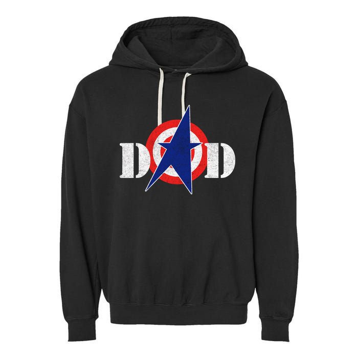 Captain Dad Garment-Dyed Fleece Hoodie