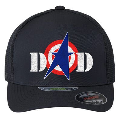 Captain Dad Flexfit Unipanel Trucker Cap