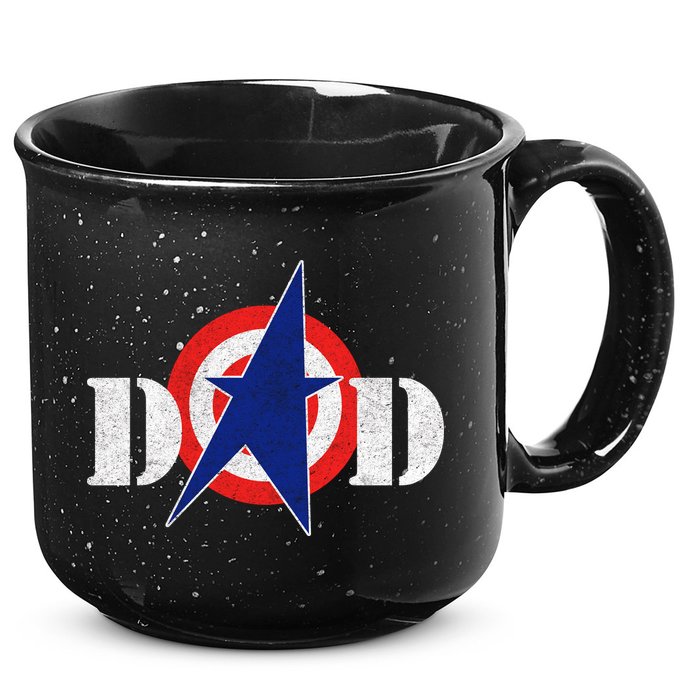 Captain Dad 15oz Campfire Ceramic Mug