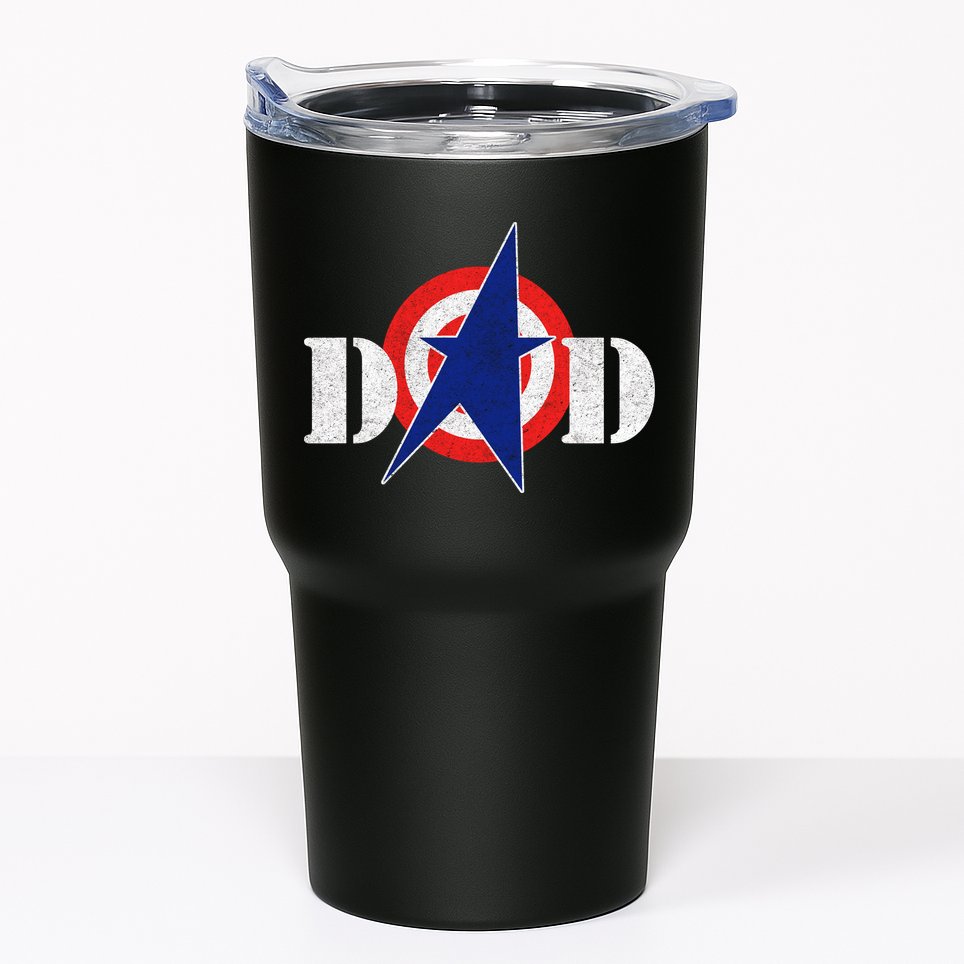 Captain Dad Tumbler