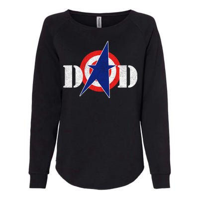 Captain Dad Womens California Wash Sweatshirt