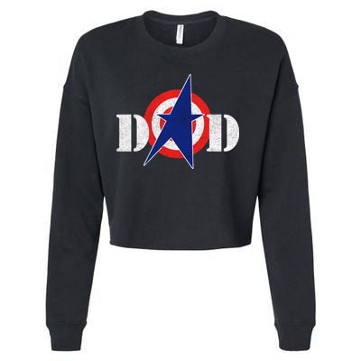 Captain Dad Cropped Pullover Crew