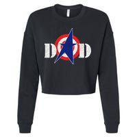 Captain Dad Cropped Pullover Crew