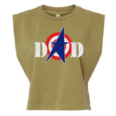 Captain Dad Garment-Dyed Women's Muscle Tee