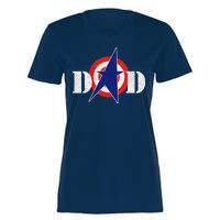 Captain Dad Women's Momentum V-Neck T-Shirt