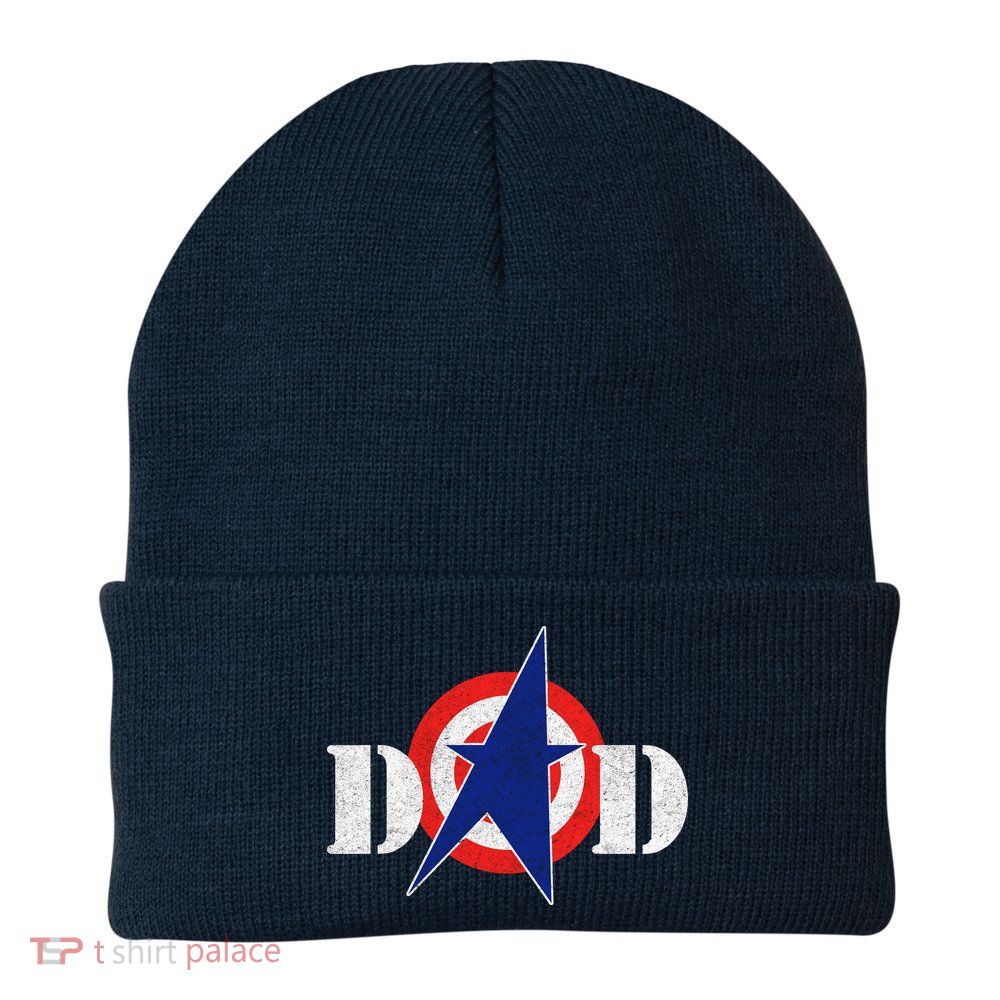 Captain Dad Knit Cap Winter Beanie