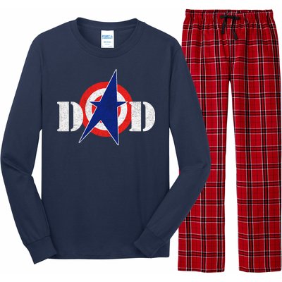 Captain Dad Long Sleeve Pajama Set