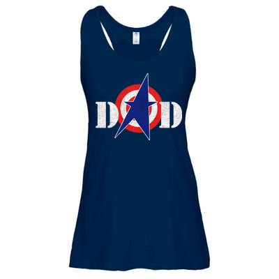 Captain Dad Ladies Essential Flowy Tank