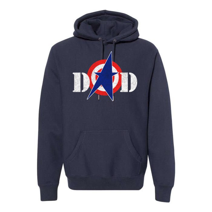 Captain Dad Premium Hoodie