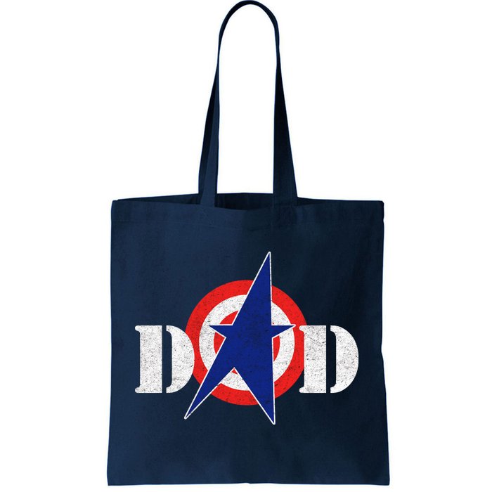 Captain Dad Tote Bag