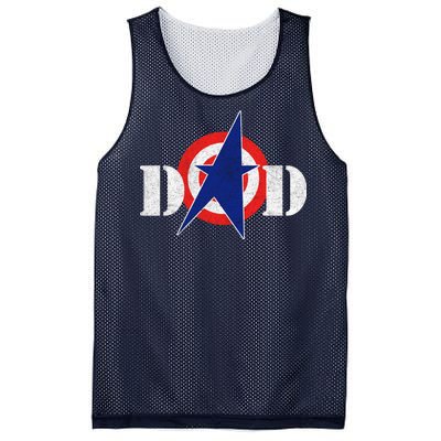 Captain Dad Mesh Reversible Basketball Jersey Tank