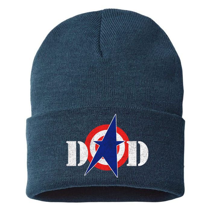 Captain Dad Sustainable Knit Beanie