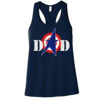 Captain Dad Women's Racerback Tank