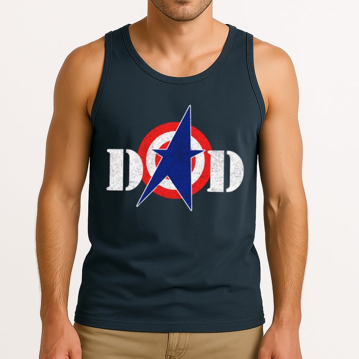 Captain Dad Tank Top