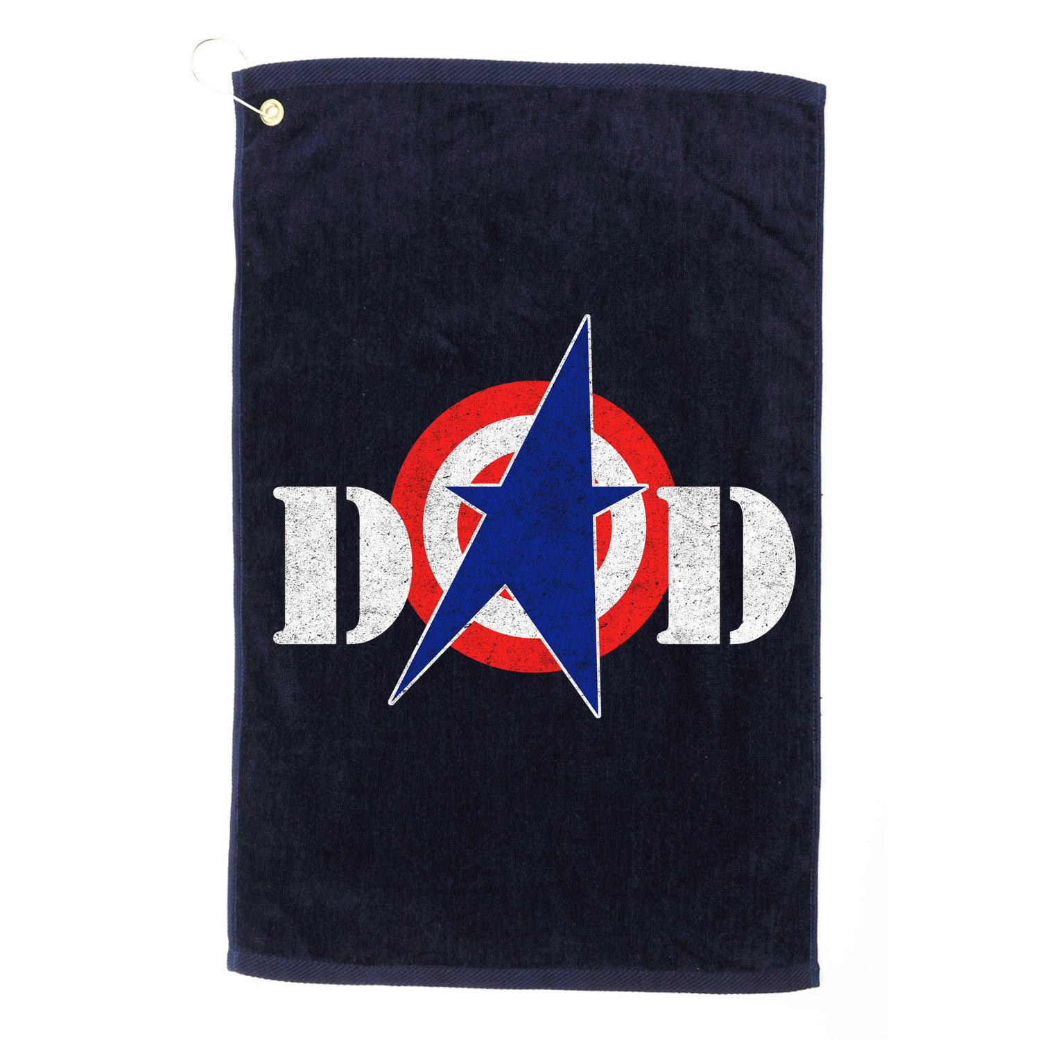 Captain Dad Golf Towel
