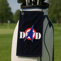Captain Dad Golf Towel