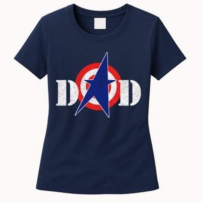 Captain Dad Womens T-Shirt