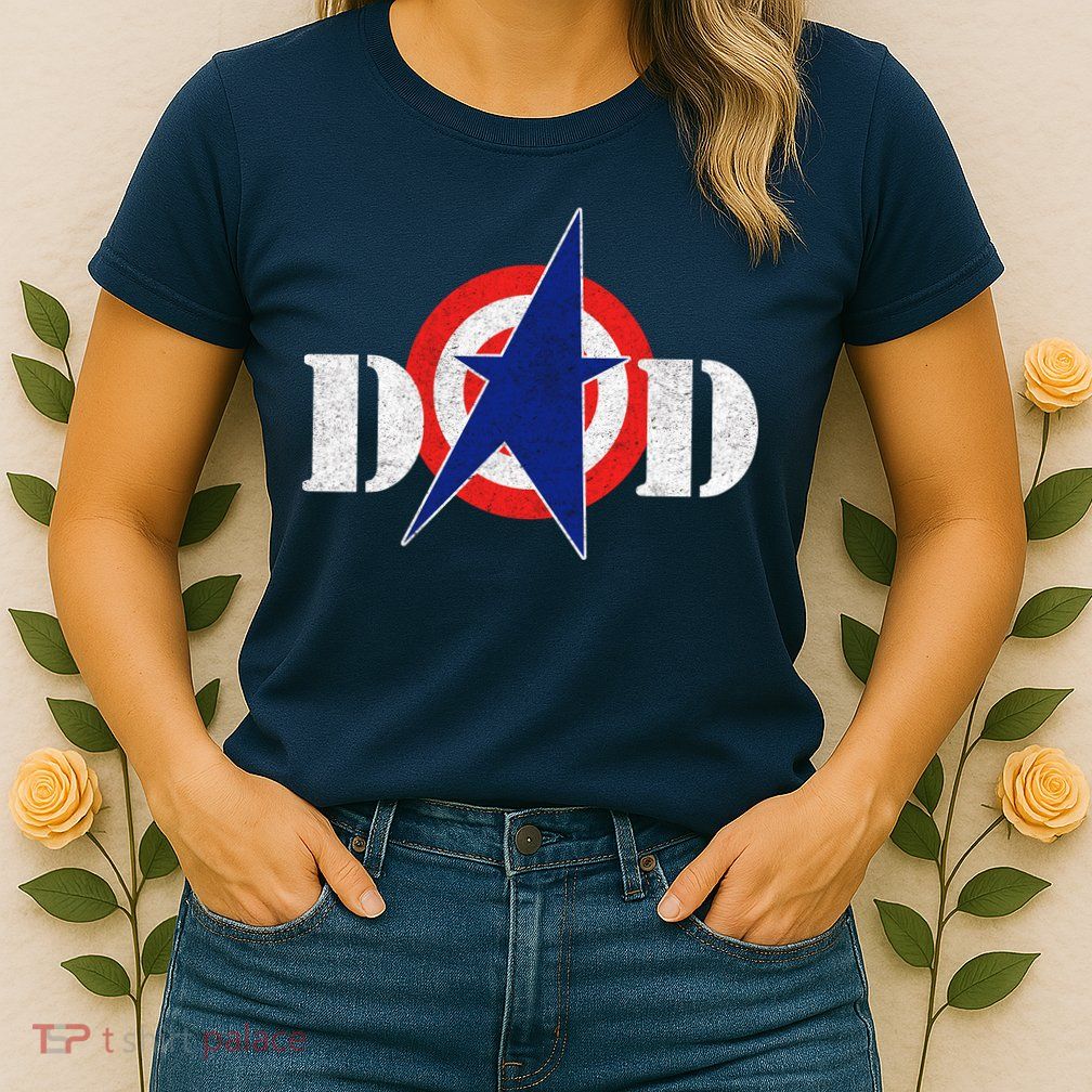 Captain Dad Womens T-Shirt