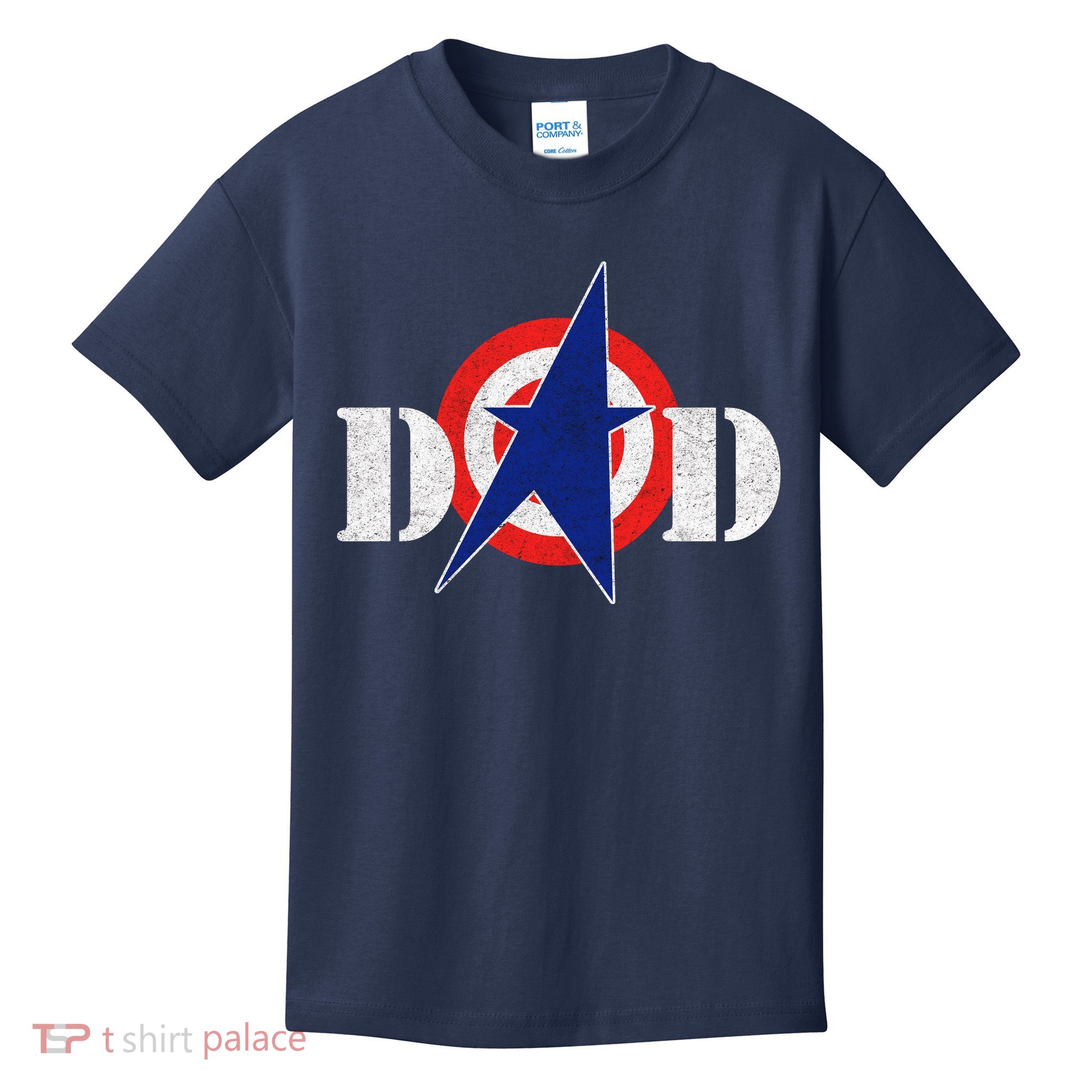 Captain Dad Kids T-Shirt