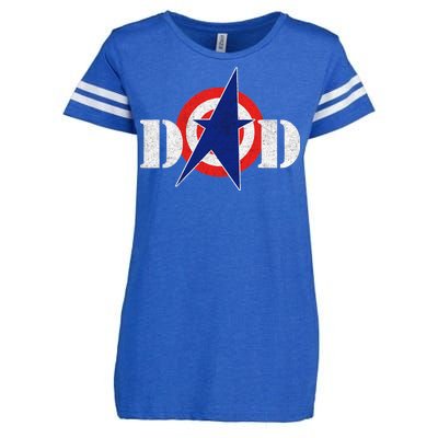 Captain Dad Enza Ladies Jersey Football T-Shirt