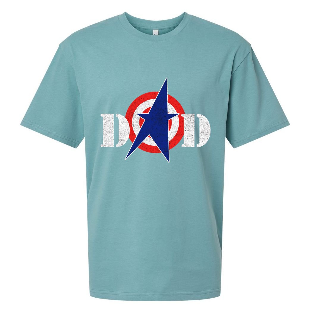 Captain Dad Sueded Cloud Jersey T-Shirt