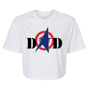 Captain Dad Bella+Canvas Jersey Crop Tee