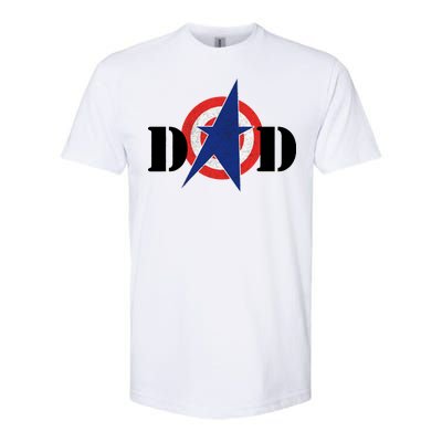 Captain Dad Softstyle® CVC T-Shirt