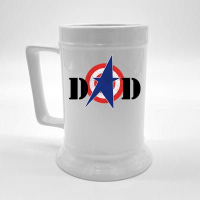 Captain Dad Beer Stein