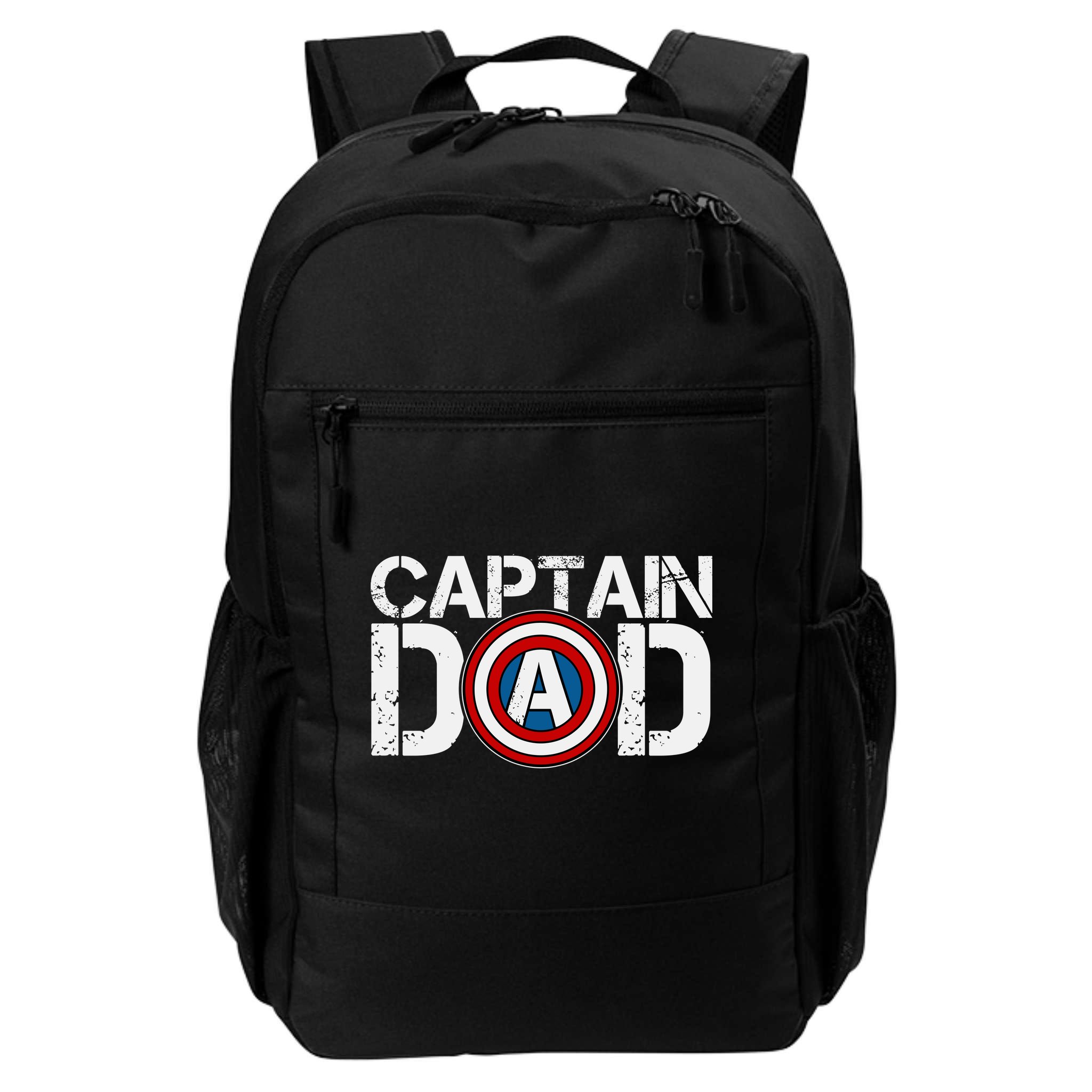 Captain Dad Super Hero Father's Day Backpack
