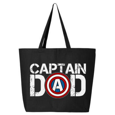 Captain Dad Super Hero Father's Day 25L Jumbo Tote