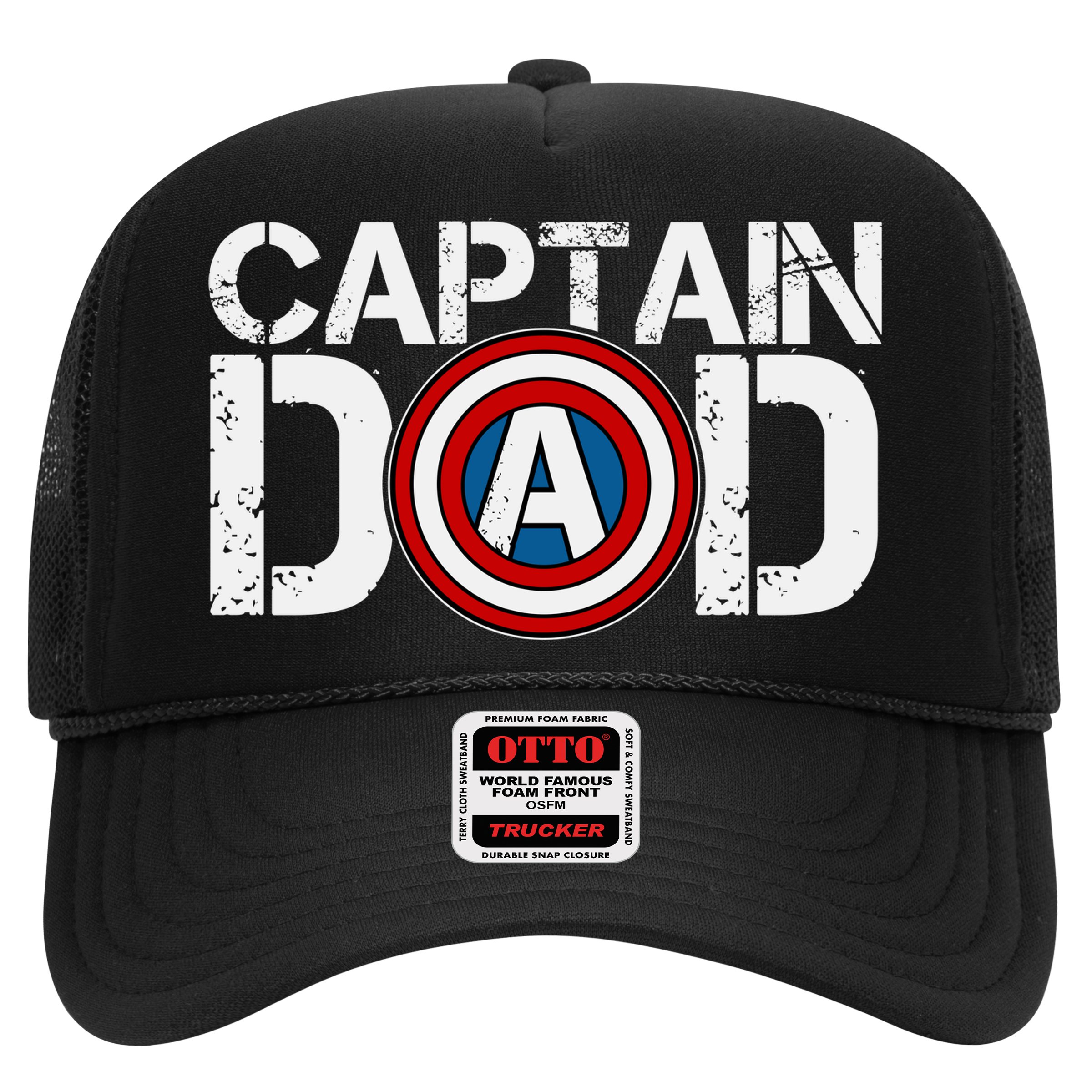 Captain Dad Super Hero Father's Day Hat