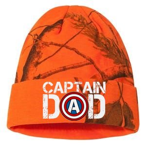 Captain Dad Super Hero Father's Day Kati Licensed 12" Camo Beanie