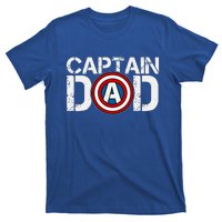 Captain Dad Super Hero Father's Day T-Shirt