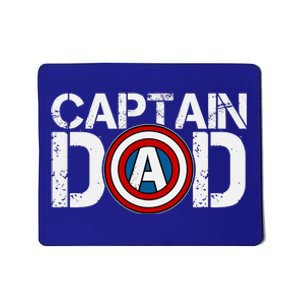 Captain Dad Super Hero Father's Day Mousepad