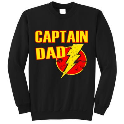 Captain Dad: Superhero Sweatshirt