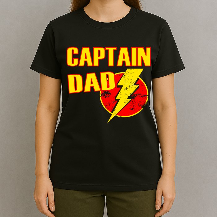 Captain Dad: Superhero T-Shirt