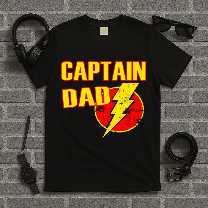 Captain Dad: Superhero T-Shirt