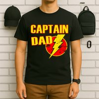 Captain Dad: Superhero T-Shirt