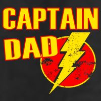 Captain Dad: Superhero Adult Drive Performance Visor