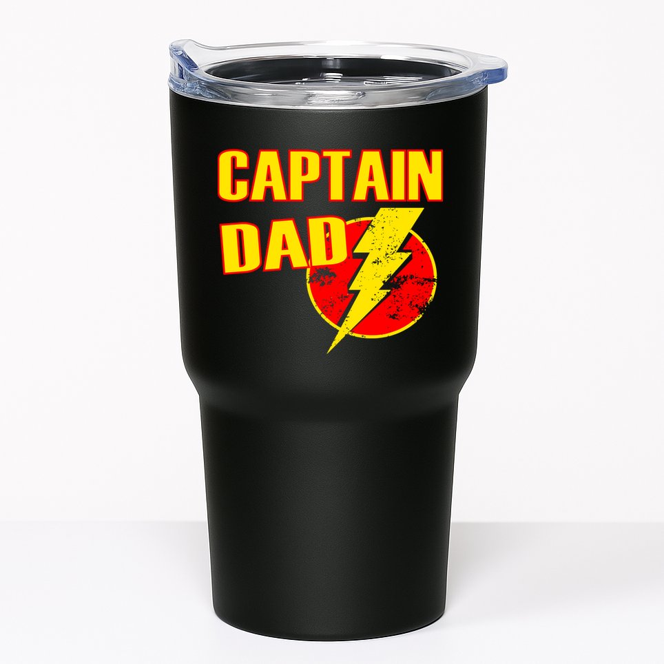 Captain Dad: Superhero Tumbler
