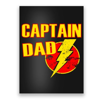 Captain Dad: Superhero Poster